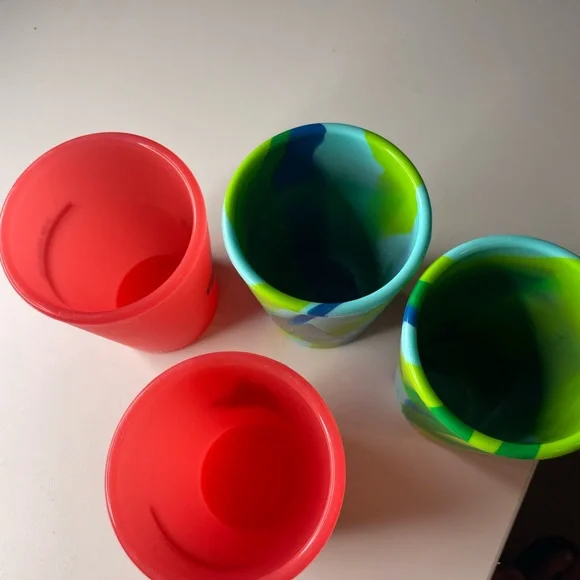 Kirkwood Red and Multicolor Shot Glass Set tahoe - Picture 5 of 5